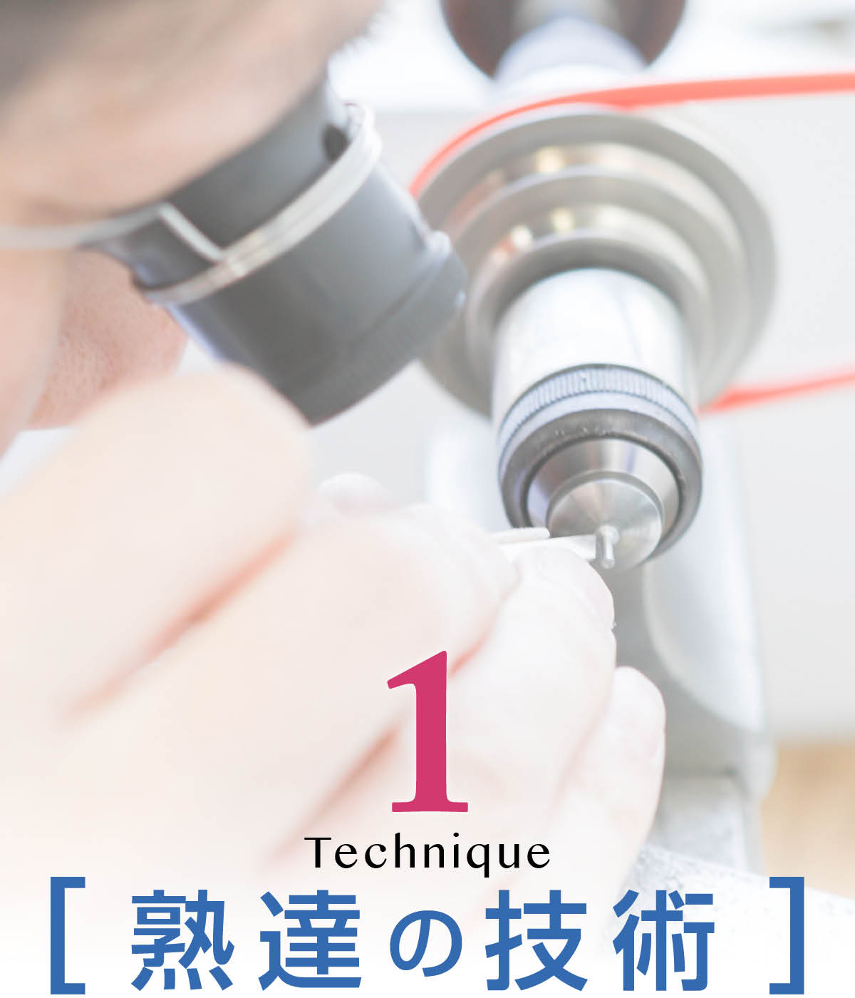 技術へのこだわり